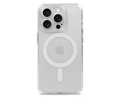 Etui do telefonów Holdit MagSafe Case iPhone 15 Pro Max White/Transparent 16284